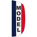 "MODEL" 3' x 8' Stationary Message Flutter Flag